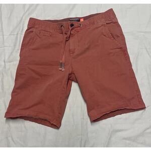 Superdry International Shorts Size Small (S) color light red